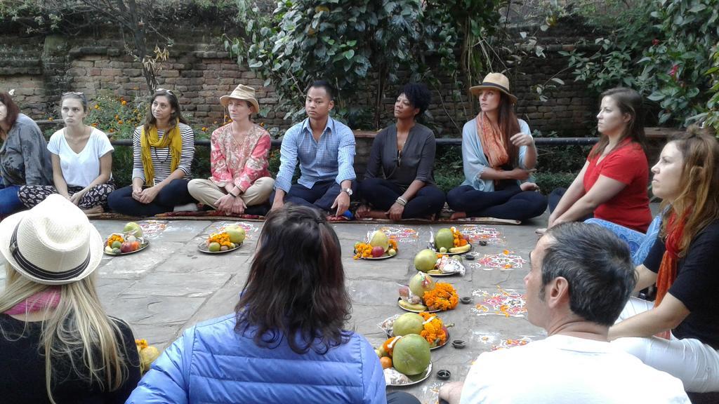 Pradhan House - Home Stay With Garden Bhaktapur Bagian luar foto